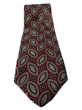 Robert Talbott Men's Red Paisley Silk Tie